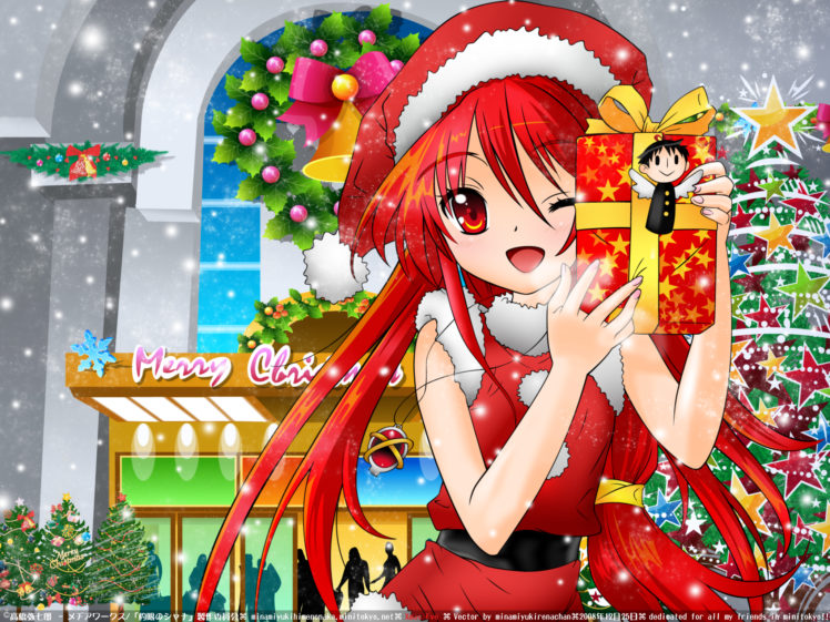 christmas, Shakugan, No, Shana, Shana, Snow HD Wallpaper Desktop Background