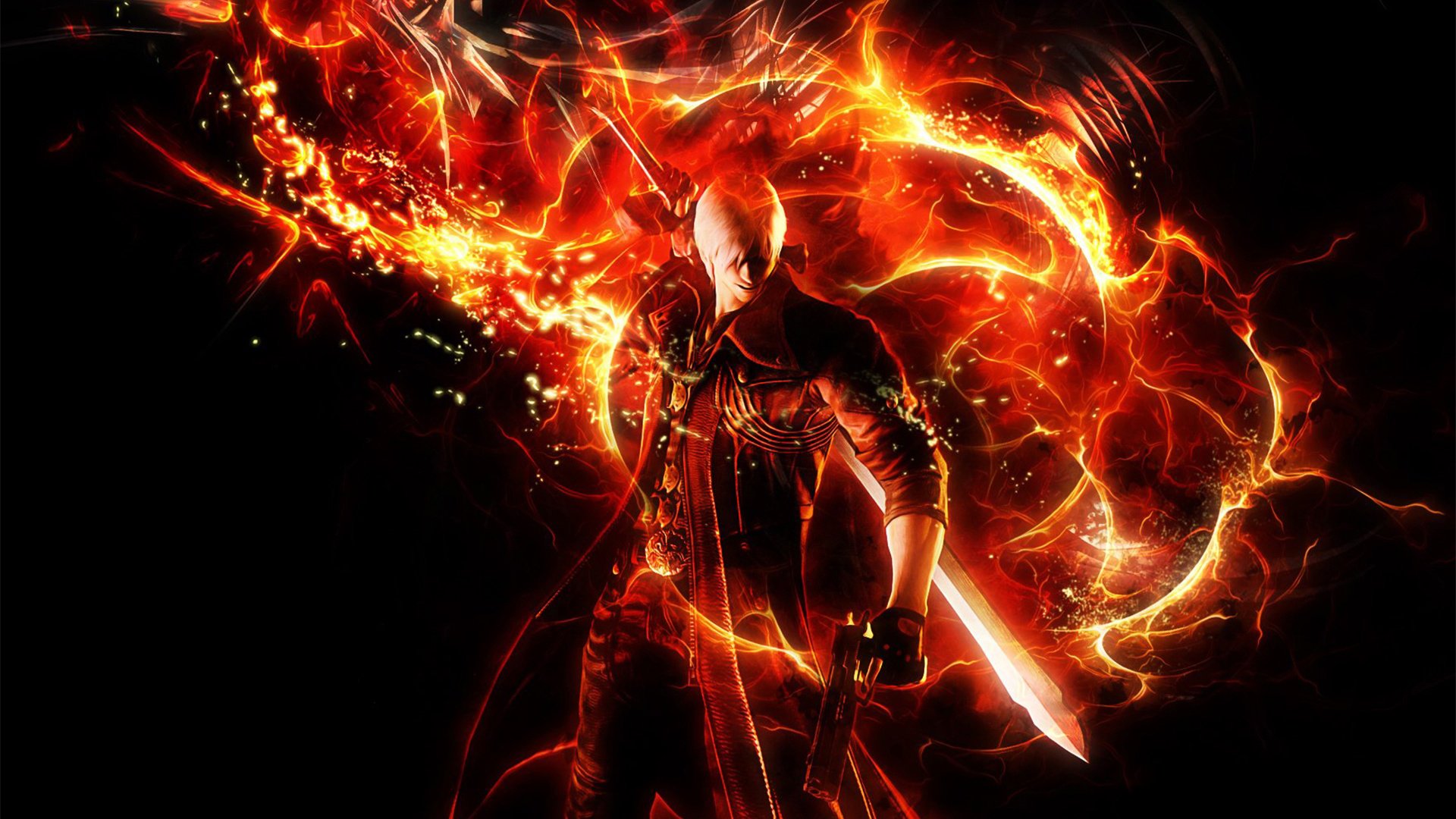 devil, May, Cry, Dmc, Fantasy, Action, Adventure, Fighting, Warrior, Martial, Arts Wallpaper