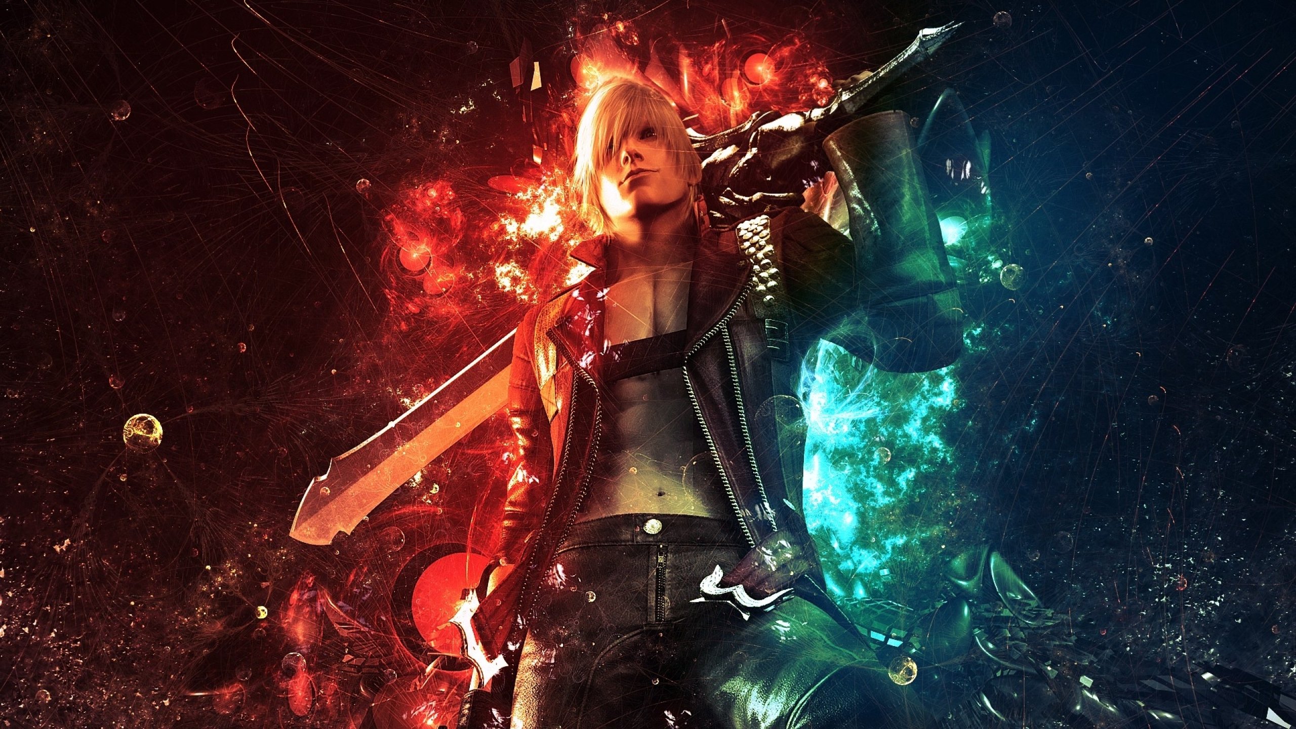 devil, May, Cry, Dmc, Fantasy, Action, Adventure, Fighting, Warrior, Martial, Arts Wallpaper