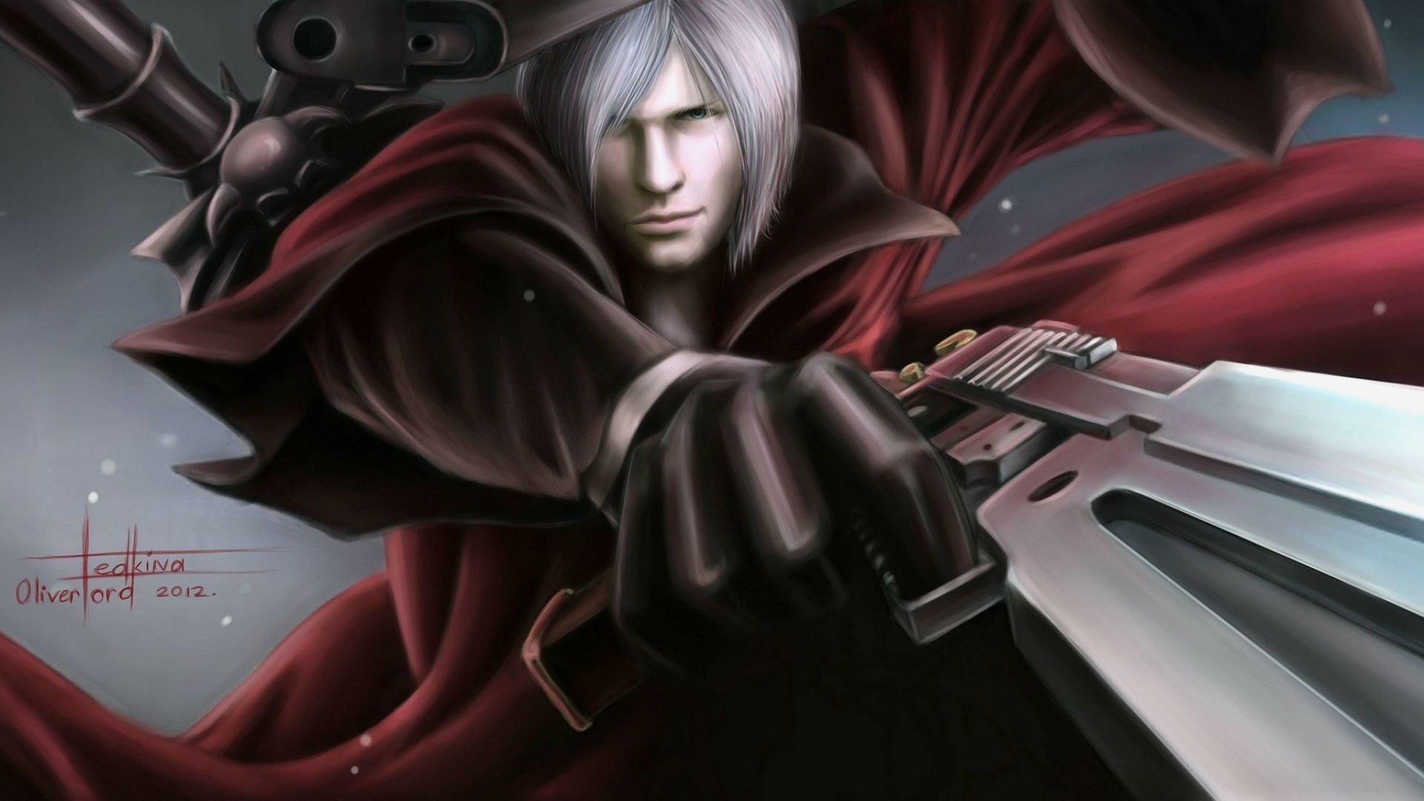 devil, May, Cry, Dmc, Fantasy, Action, Adventure, Fighting, Warrior, Martial, Arts Wallpaper