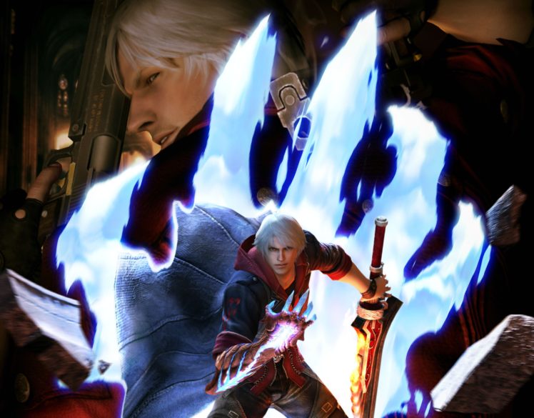 devil, May, Cry, Dmc, Fantasy, Action, Adventure, Fighting, Warrior, Martial, Arts HD Wallpaper Desktop Background