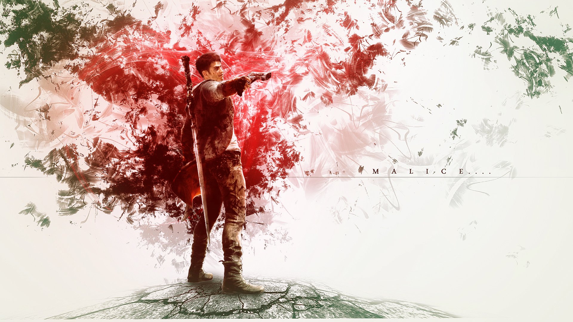 devil, May, Cry, Dmc, Fantasy, Action, Adventure, Fighting, Warrior, Martial, Arts Wallpaper