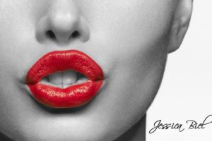 models, Lips, Jessica, Biel, Monochrome