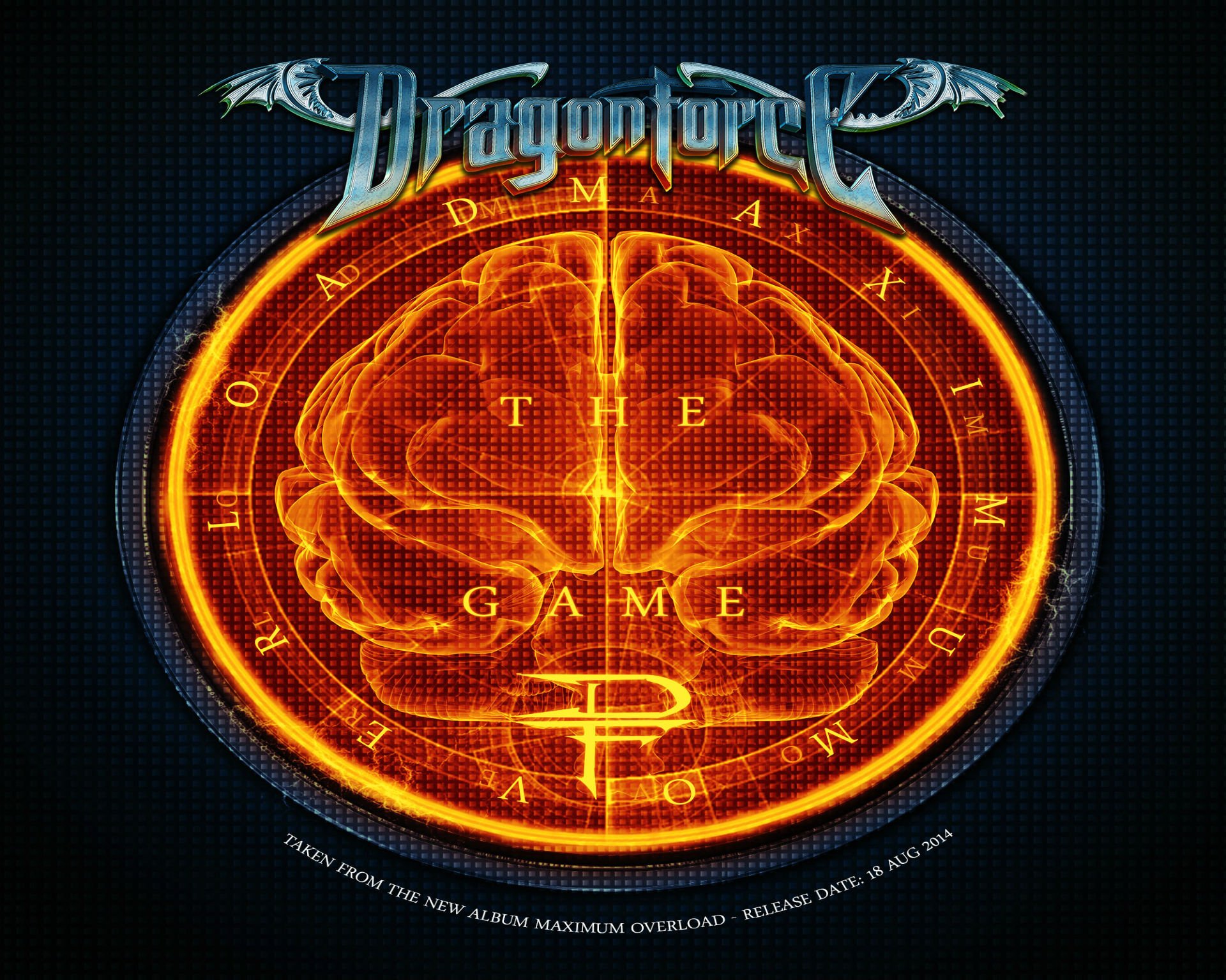 dragonforce, Speed, Power, Metal, Heavy, Progressive, Artwork, Poster, Brain, Sci fi, Psychedelic Wallpaper