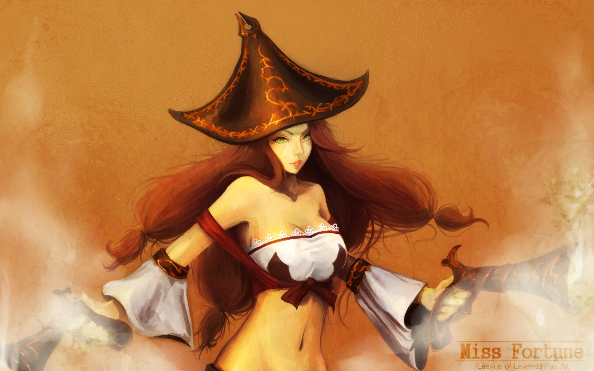 league, Of, Legends, Miss, Fortune, Drawing, Fantasy Wallpaper