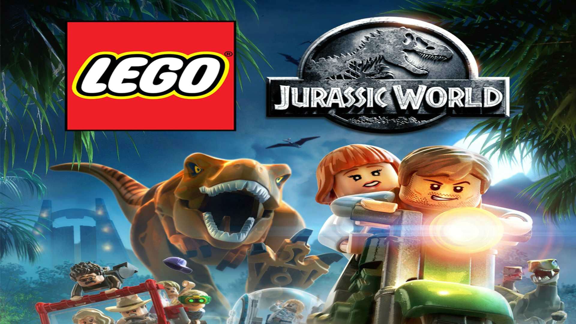 lego, Jurassic, World, Dinosaur, Fantasy, Sci fi, Adventure, Monster, Creature, Action, Park, 1ljp, Poster Wallpaper