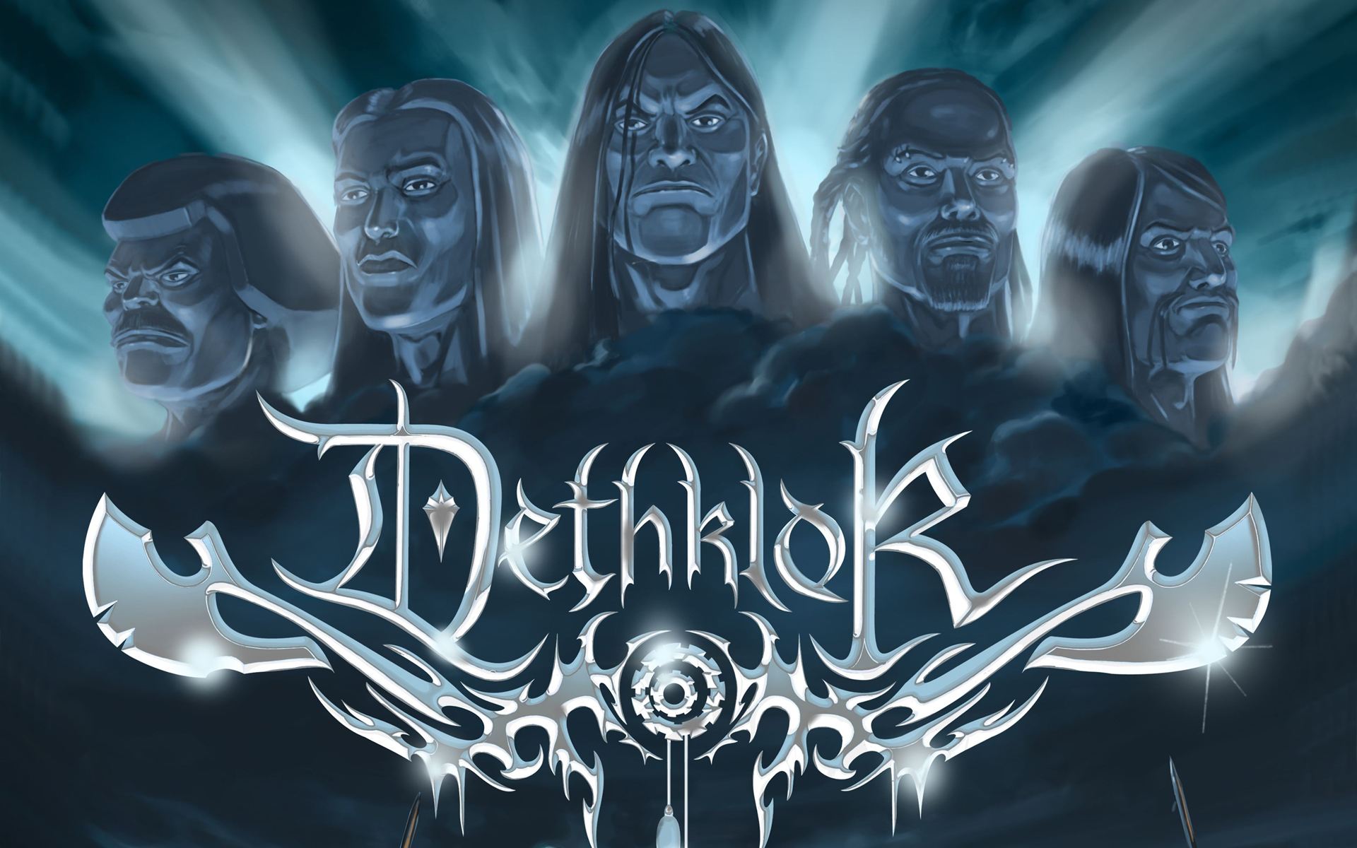 dethklok, Heavy, Metal, Music, Cartoons, Hard, Rock, Band, Groups, Metalocalypse Wallpaper