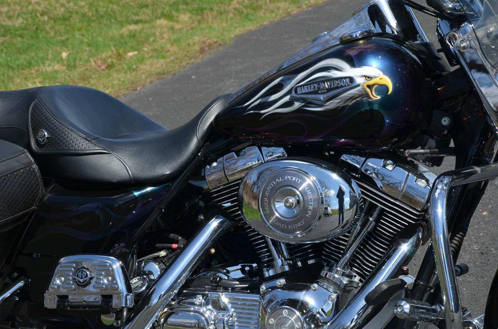 2004, Harley, Davidson, Road, King, Classic, Flhrc, Classic, Motorcycle, Motorbike, Bike Wallpaper