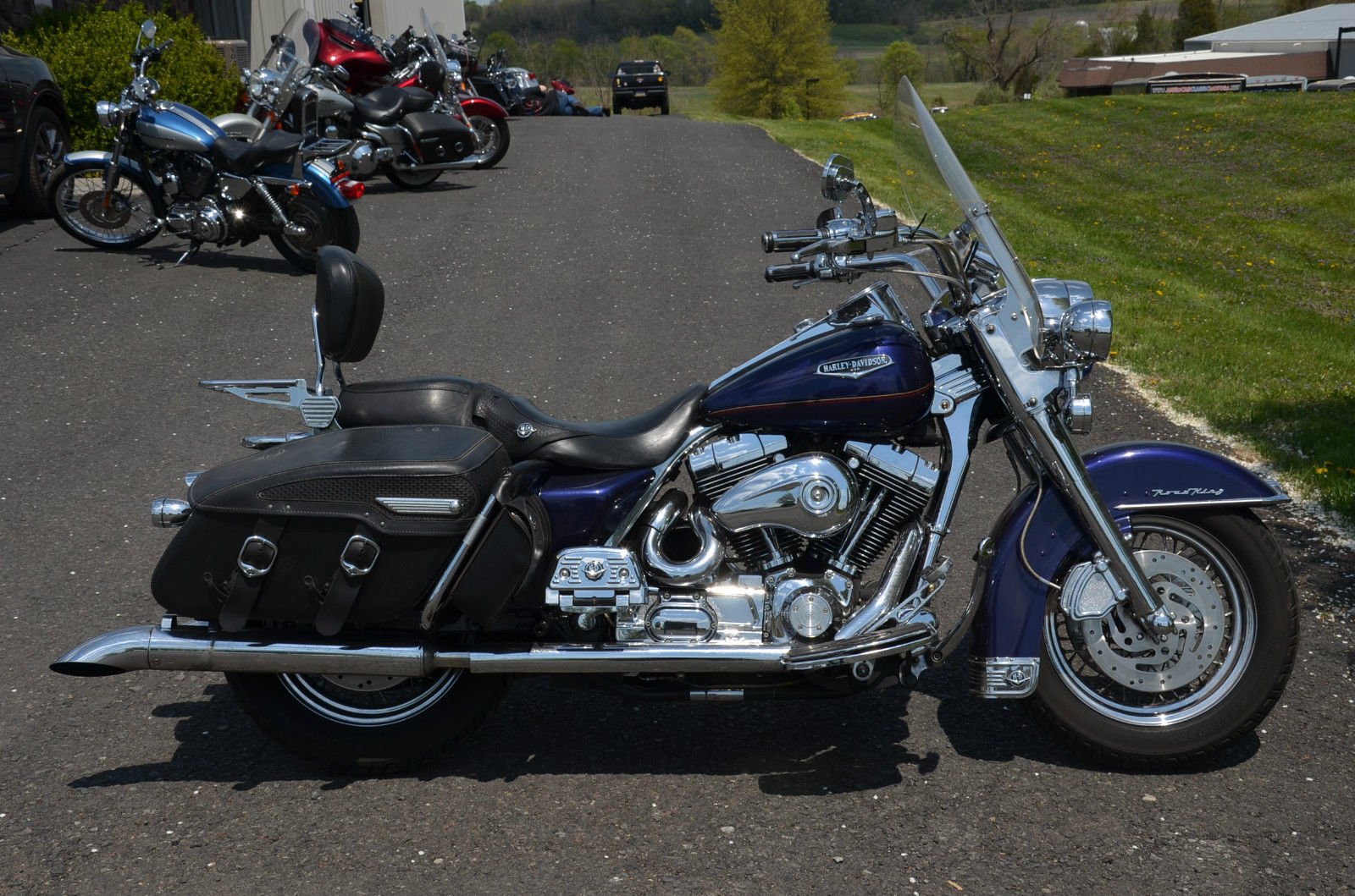 2000, Harley, Davidson, Road, King, Classic, Flhrc, Classic, Motorcycle, Motorbike, Bike Wallpaper