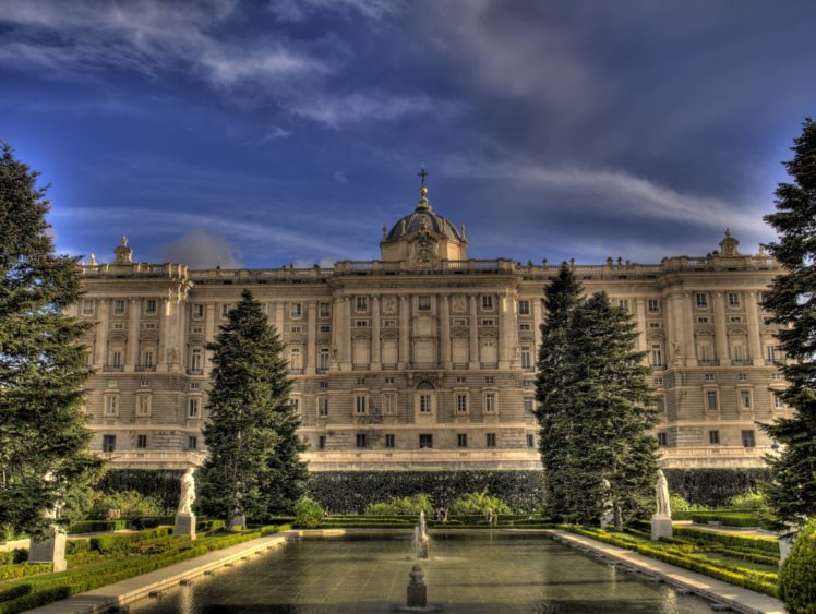 palacio, Real, Madrid, Espaa HD Wallpaper Desktop Background