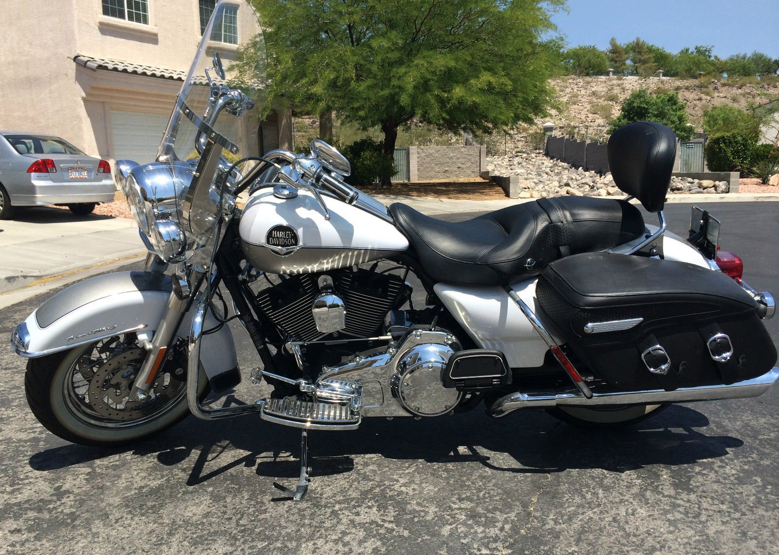 2009, Road, King, Classic, Harley, Davidson, Flhtcu, Bike, Motorbike, Motorcycle Wallpaper