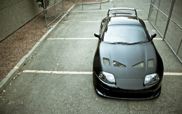 cars, Tuning, Toyota, Supra, In, A, Parking, Lot HD Wallpaper Desktop Background