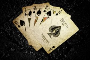 cards, Poker, The, Game, Digital, Art, Ace, Of, Spades, Card, Game, Dark, Background, Play