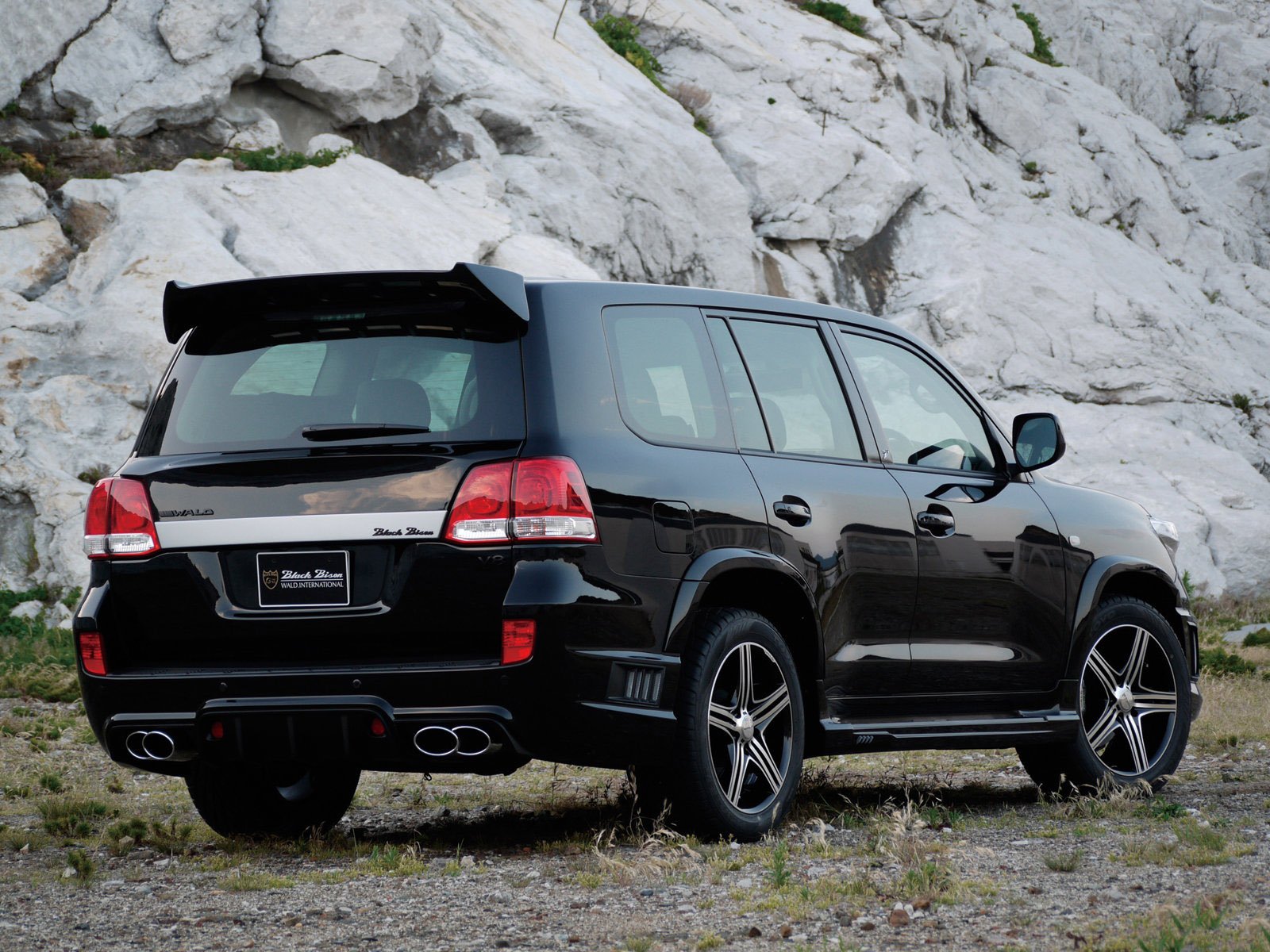 wald, International, Toyota, Land, Cruiser, 200, Black, Bison, Edition