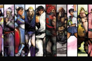 street, Fighter, Drawing