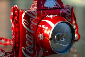coca, Cola, Artwork, Photo, Camera, Soda, Cans, Can