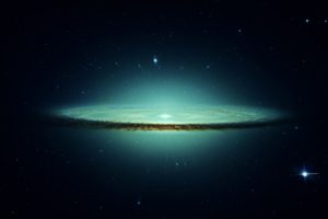outer, Space, Stars, Galaxies, Frozen, Sombrero, Galaxy