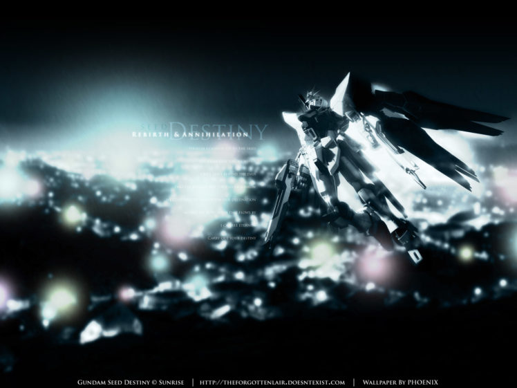 city, Gundam, Seed, Destiny, Mobile, Suit, Gundam, Robot, Scenic, Sky, Weapon HD Wallpaper Desktop Background