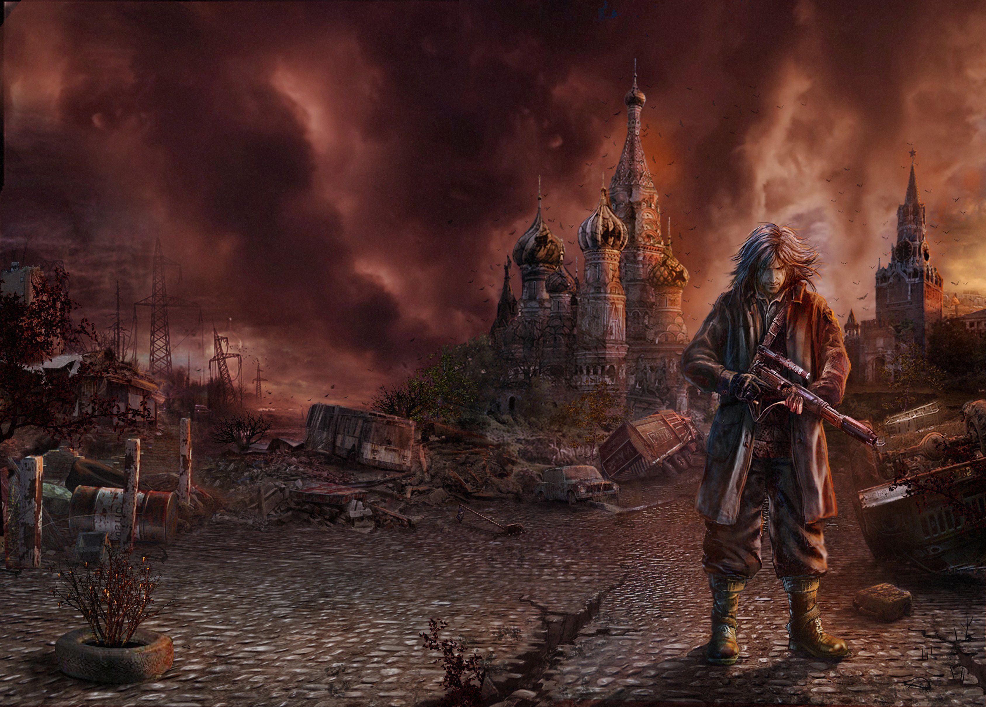 apocalyptic, Moscow, Man, Warriors, Fantasy, Prince, Persia, Sci fi Wallpaper