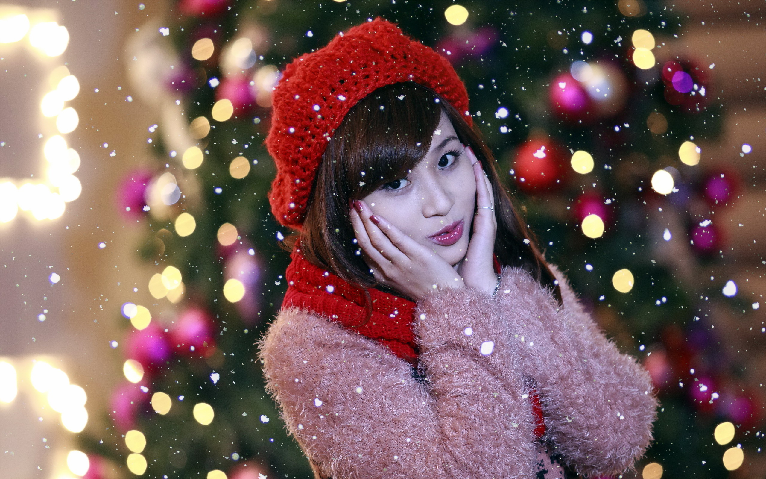 girl, Holiday, Mood Wallpaper