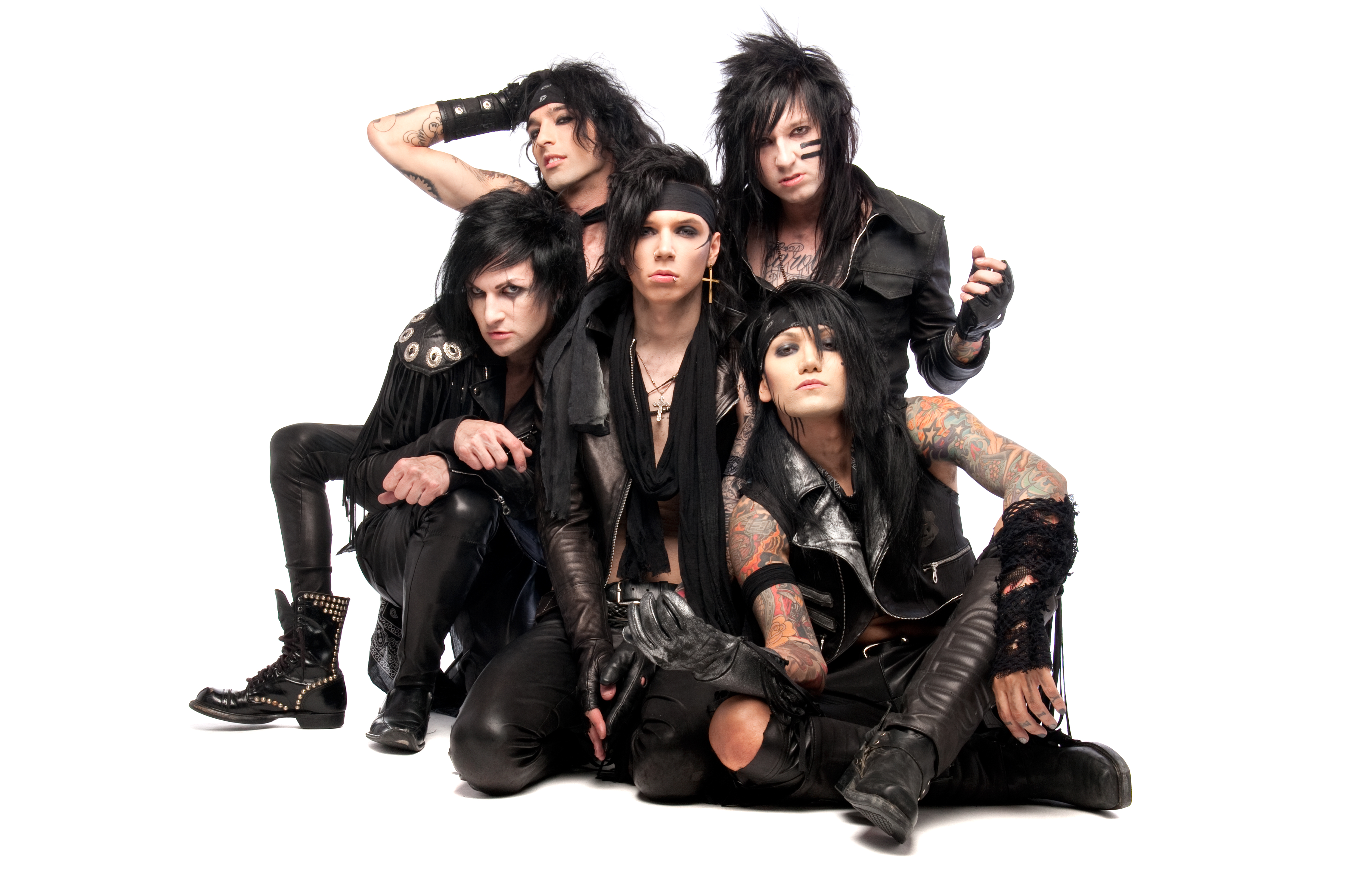 black, Veil, Brides, Heavy, Metal, Glam, Hard, Rock Wallpaper
