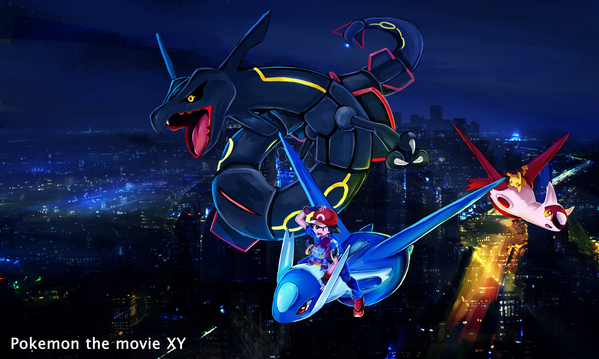 pokemon, Rayquaza, Pikachu Wallpapers HD / Desktop and Mobile Backgrounds
