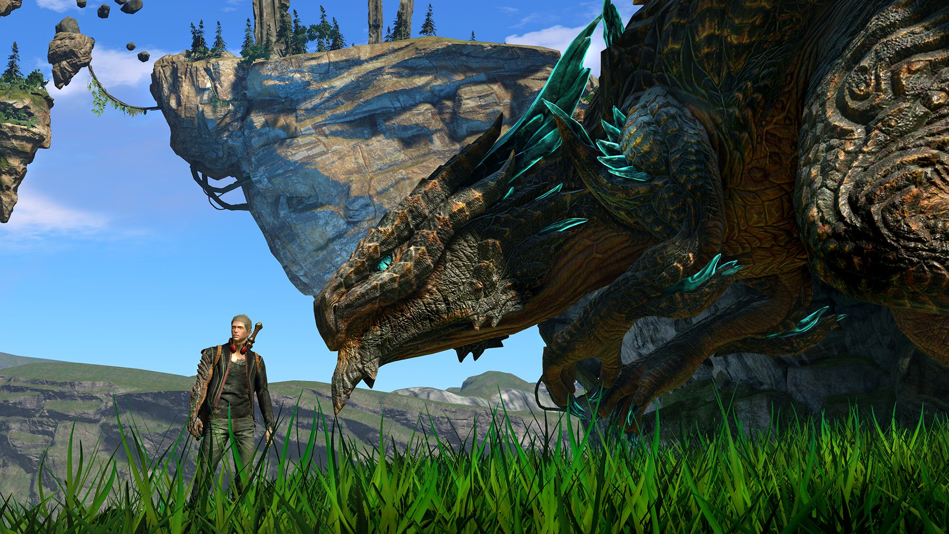 scalebound, Action, Rpg, Fighting, Dinosaur, 1sbound, Fantasy, Dragon Wallpaper