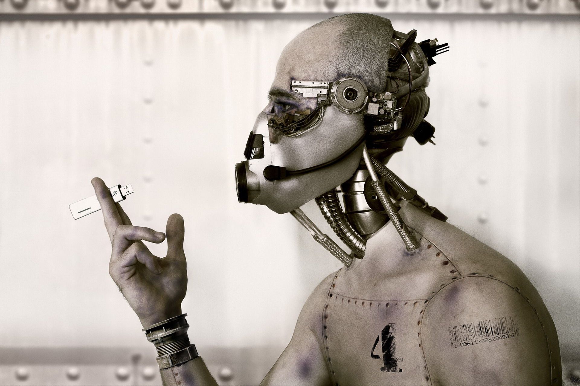 cyborg, Robot, Mech, Mechanical Wallpaper