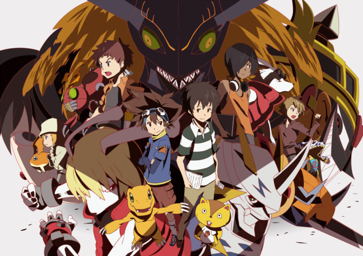 crossover, Digimon, Hajime, Ikezawa, Kazuma, Ishida, Yamato, Koiso, Kenji, Summer, Wars, Yagami, Taichi HD Wallpaper Desktop Background