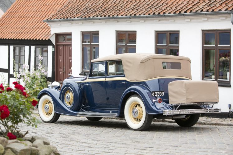 1934, Lincoln, Model kb, Convertible, Sedan, Dietrich, 271 281, Luxury, Vintage, Retro HD Wallpaper Desktop Background