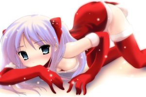 anime, Girl, Christmas