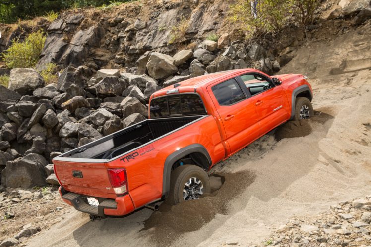 2016, Toyota, Tacoma, Trd, Offroad, Double, Cab, Pickup, 4×4 HD Wallpaper Desktop Background