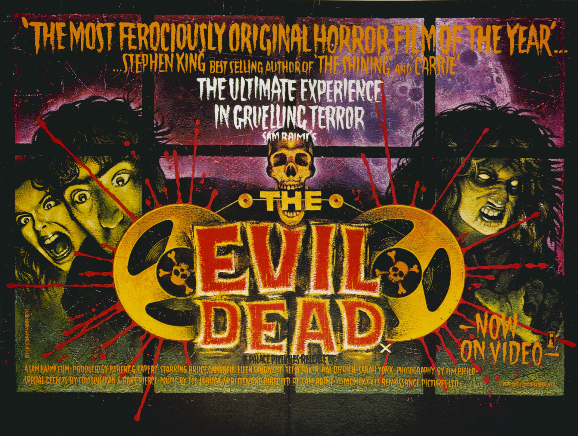 evil, Dead, Movie, Poster, Drawing Wallpaper