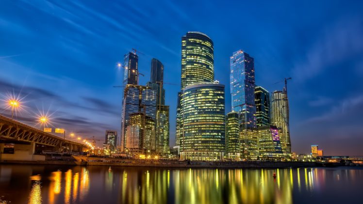 city, Moscow, Skyscrapers, Architecture HD Wallpaper Desktop Background