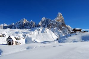 dolomites, Alps, Italy, Winter, Snow