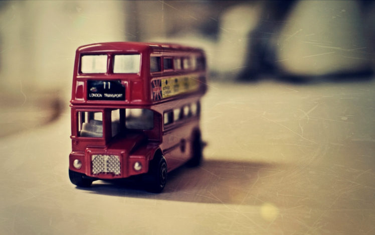 london, Bus, Toy HD Wallpaper Desktop Background
