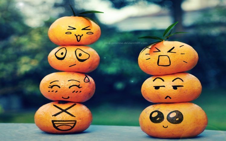 fruits, Funny, Tangerines HD Wallpaper Desktop Background