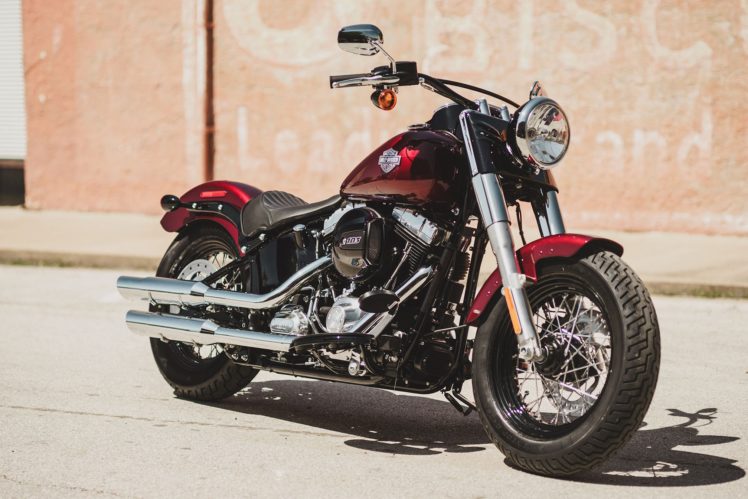 2016, Harley, Davidson, Softail, Slim, Motorbike, Bike, Motorcycle HD Wallpaper Desktop Background