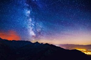 sunset, Mountains, Landscapes, Nature, Night, Stars, Galaxies, Hills, Milky, Way, Hdr, Photography