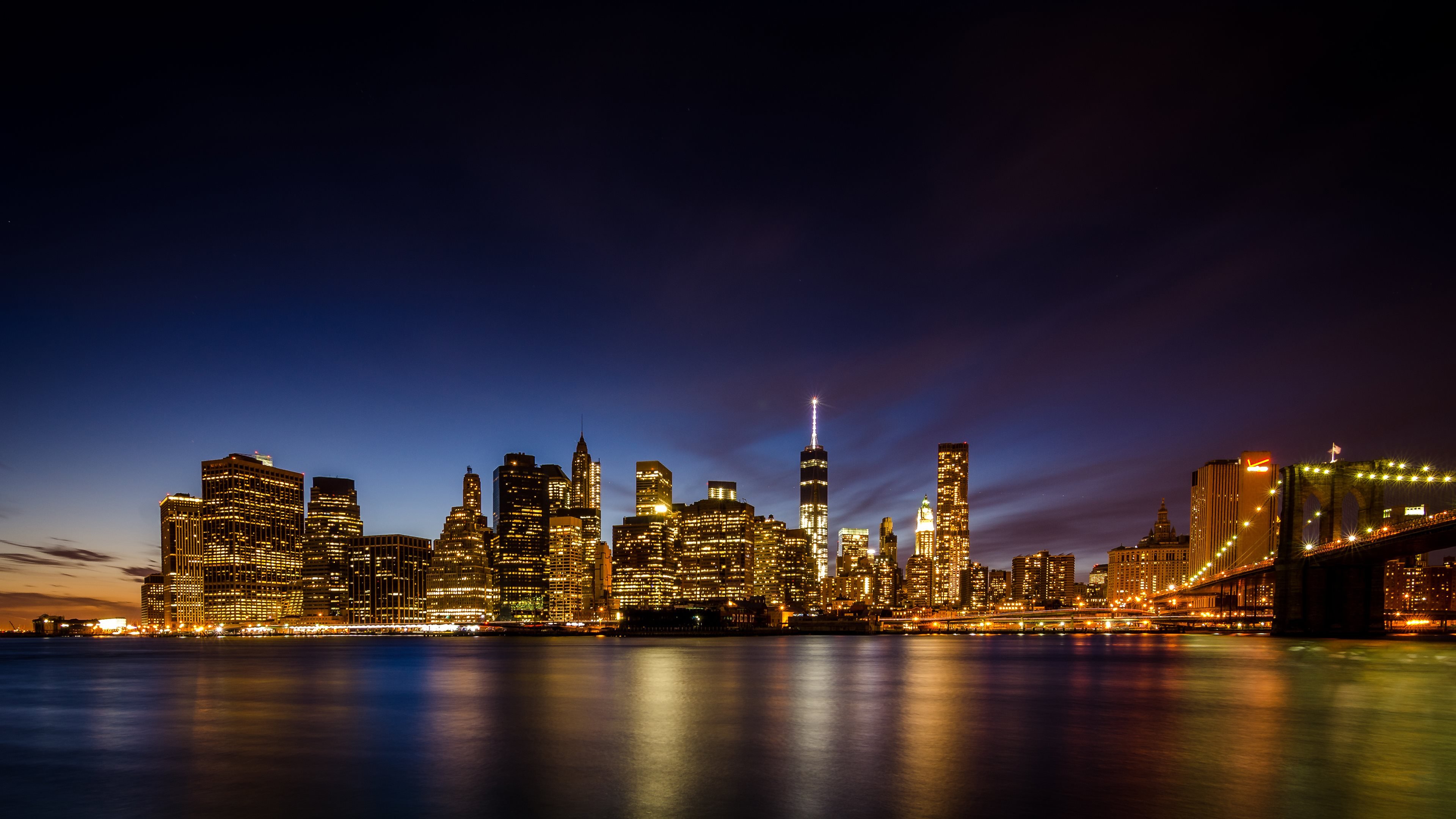 new, York, City, Skyscrapers Wallpaper