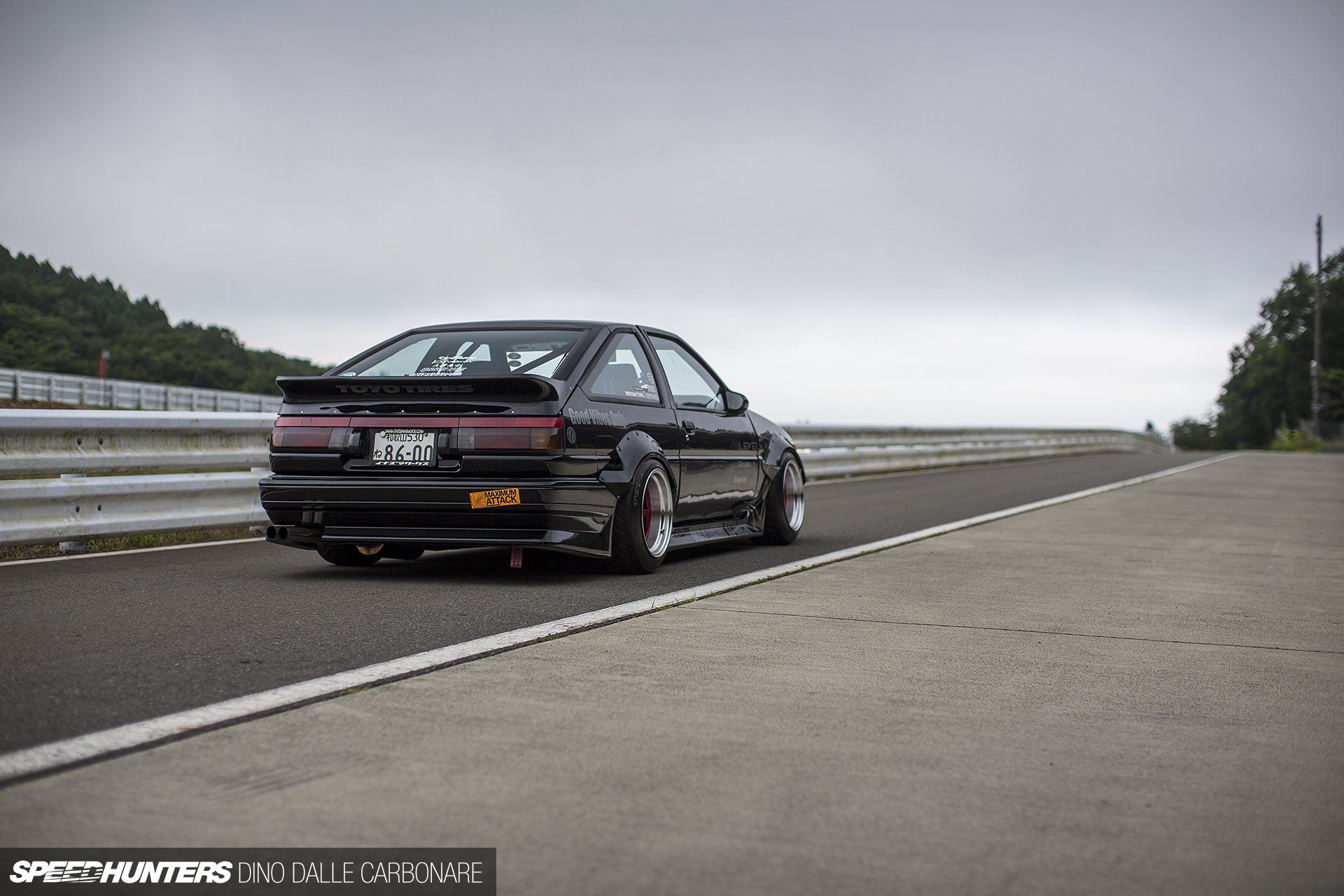 Toyota ae86 Black tuned