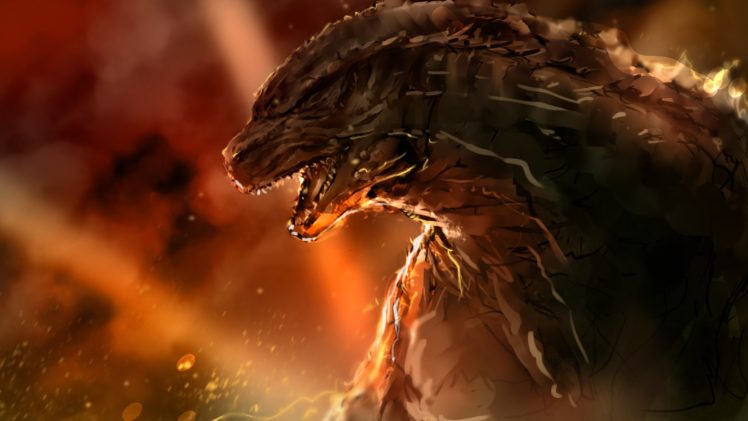 monster, Godzilla, Fantasy, Dinosaur HD Wallpaper Desktop Background