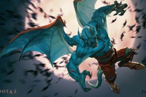 dota, 2, Night, Stalker, Monster, Games, Fantasy, Dark, Evil, Demon, Poster, Artwork