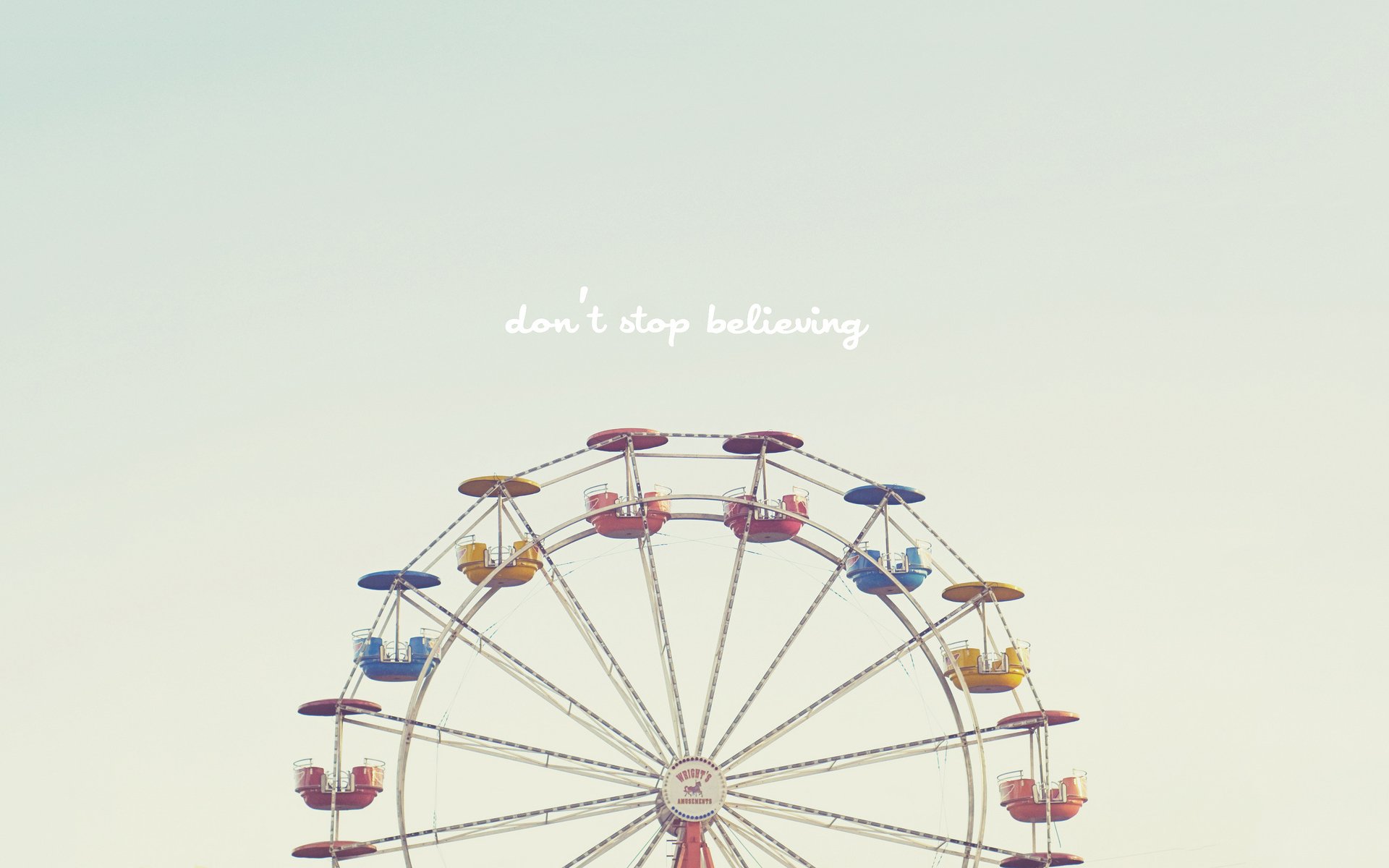 ferris, Wheel, Park, Entertainment, Sky, Happy, Days Wallpaper