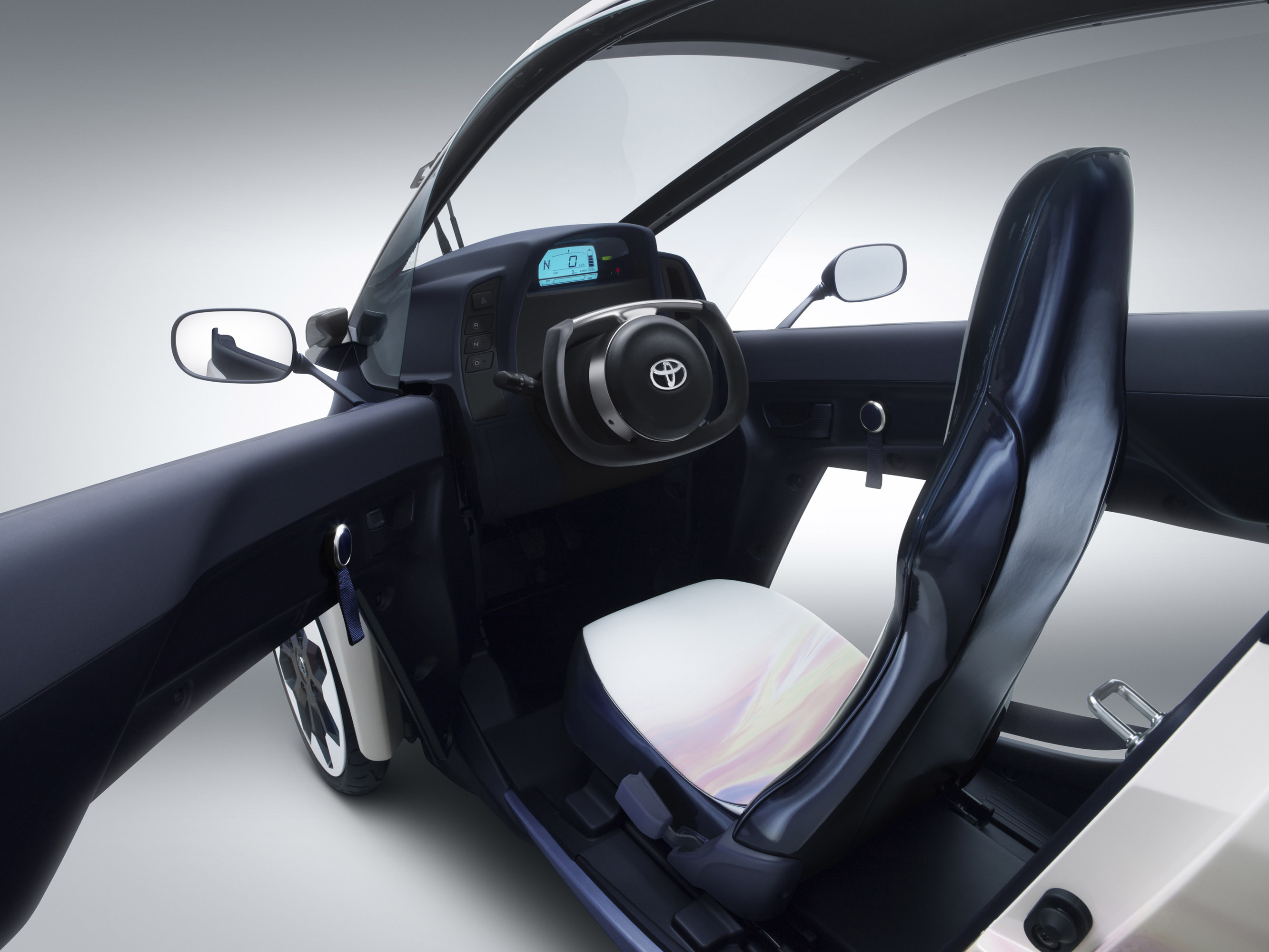 2013, Toyota, I road, Concept, Interior Wallpaper