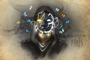 hollywood, Undead, Notes, From, The, Underground, Johnny, 3, Tears, Artwork, Dark