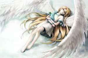sad, Mood, Sorrow, Dark, People, Love, Angel, Anime, Original, Girl, Fantasy