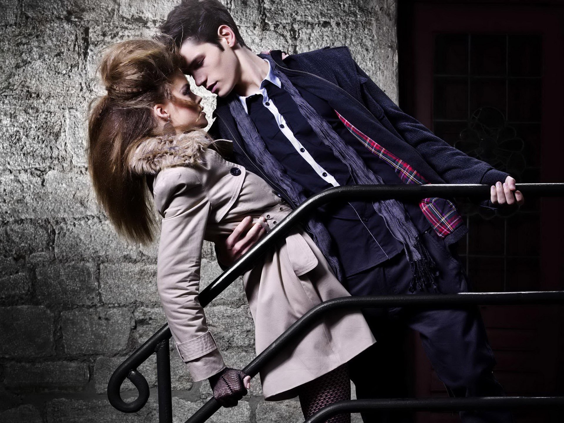 couple, Love, Mood, People, Men, Women, Fashion, Model, Style, Autumn Wallpaper