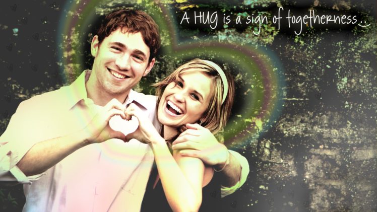 hug, Hugging, Couple, Love, Mood, People, Men, Women, Happy, Poster HD Wallpaper Desktop Background