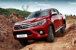 2016, 4×4, Red, Cars, Hilux, Pickup, Toyota